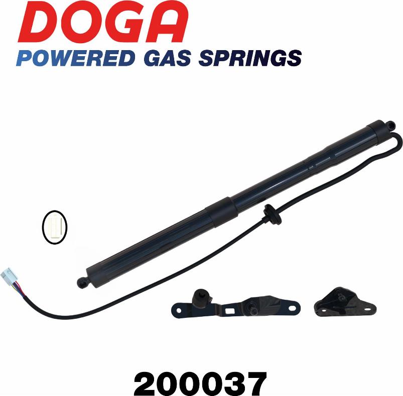 DOGA 200037 - Motore elettrico, Cofano posteriore autozon.pro