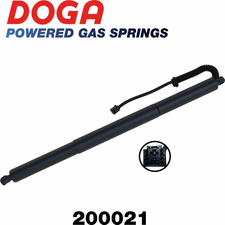 DOGA 200021 - Motore elettrico, Cofano posteriore autozon.pro