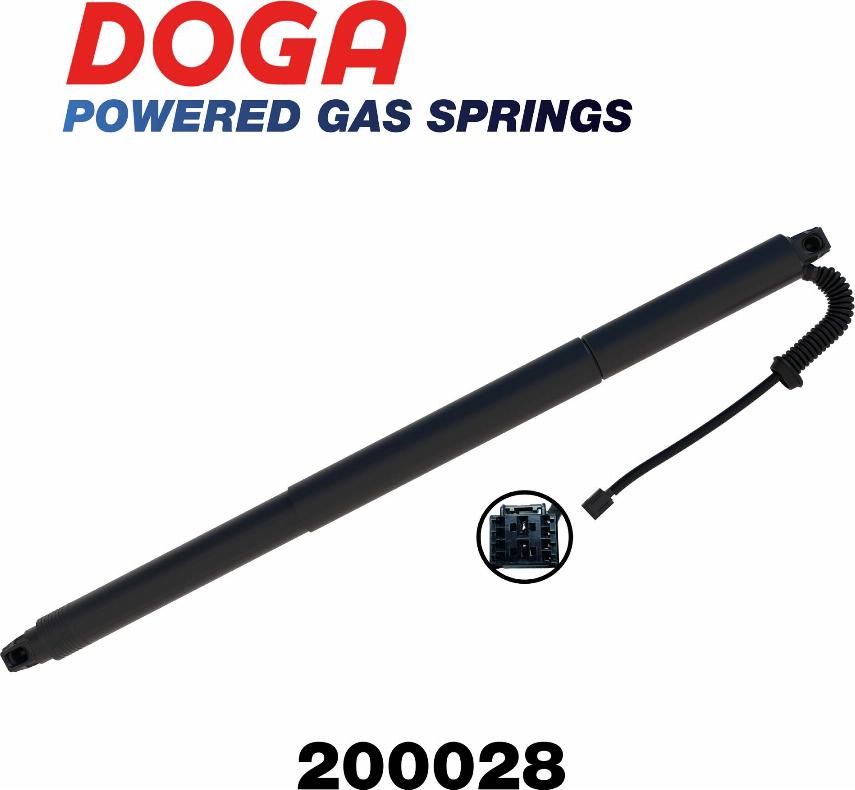 DOGA 200028 - Motore elettrico, Cofano posteriore autozon.pro