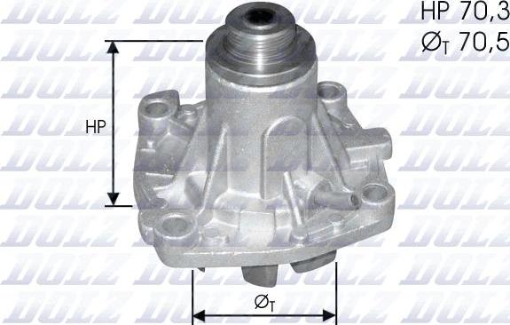 DOLZ A131ST - Pompa acqua autozon.pro