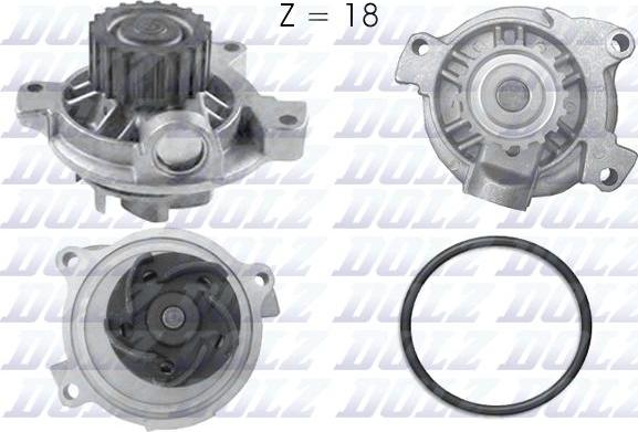 DOLZ A178 - Pompa acqua autozon.pro