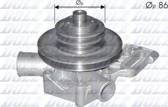 DOLZ C115 - Pompa acqua autozon.pro