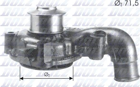 DOLZ F165 - Pompa acqua autozon.pro