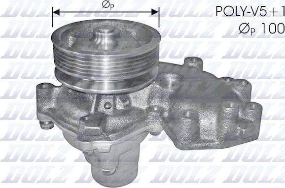 DOLZ L144 - Pompa acqua autozon.pro