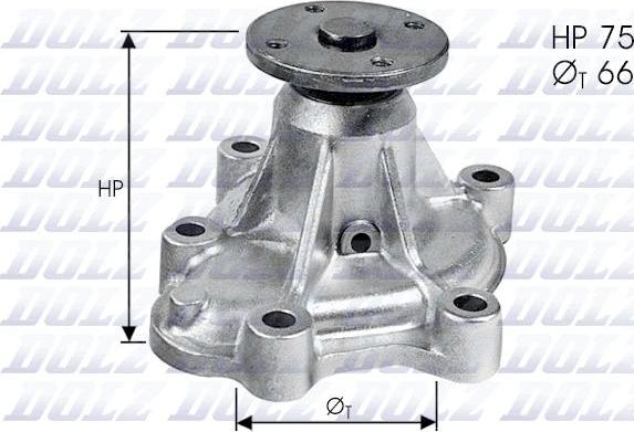 DOLZ O134 - Pompa acqua autozon.pro