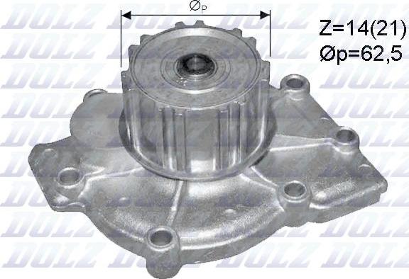 DOLZ R299 - Pompa acqua autozon.pro