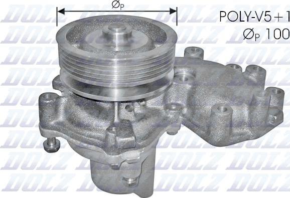 DOLZ S165 - Pompa acqua autozon.pro