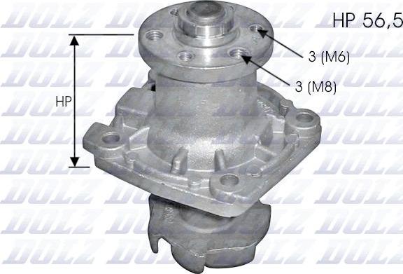 DOLZ S138 - Pompa acqua autozon.pro