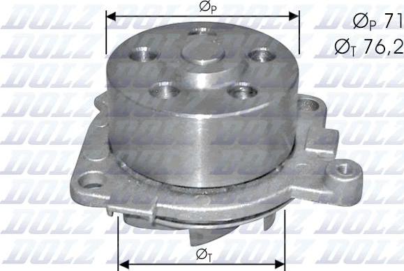 DOLZ S210 - Pompa acqua autozon.pro