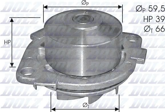 DOLZ S211 - Pompa acqua autozon.pro