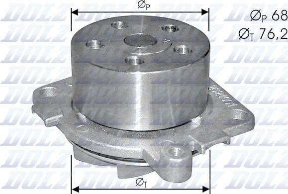 DOLZ S213 - Pompa acqua autozon.pro