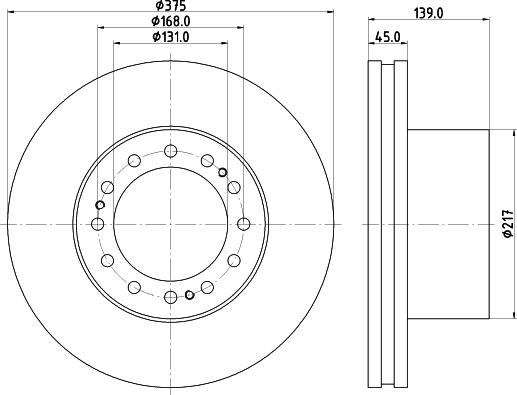 Textar 98200 1056 0 1 - Discofreno autozon.pro