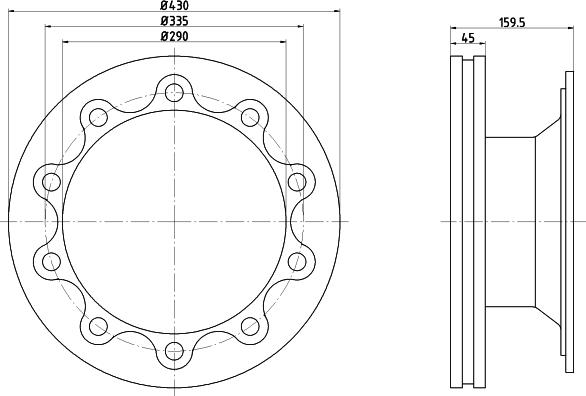 Borg & Beck BBD32886 - Discofreno autozon.pro