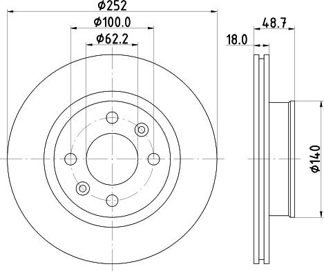 DON PCD14992 - Discofreno autozon.pro