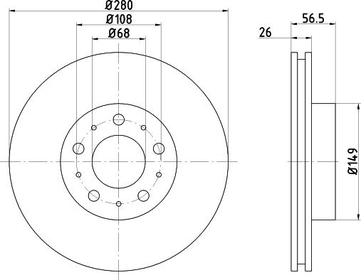 DON PCD15032 - Discofreno autozon.pro