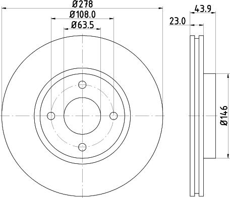 DON PCD12872 - Discofreno autozon.pro