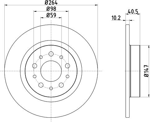 DON PCD22992 - Discofreno autozon.pro