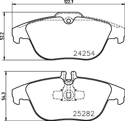 DON PCP1459 - Kit pastiglie freno, Freno a disco autozon.pro