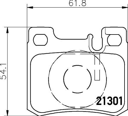 DON PCP1456 - Kit pastiglie freno, Freno a disco autozon.pro