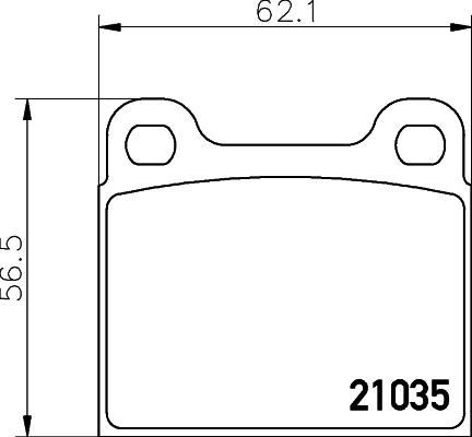 DON PCP1450 - Kit pastiglie freno, Freno a disco autozon.pro