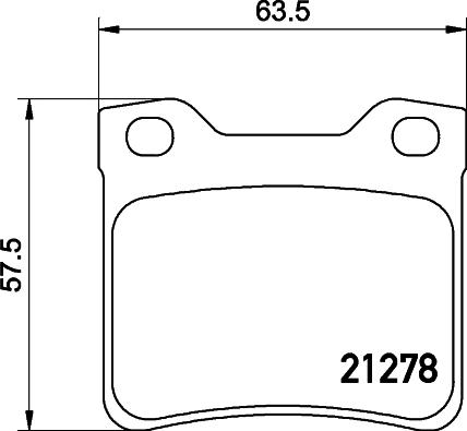 DON PCP1404 - Kit pastiglie freno, Freno a disco autozon.pro