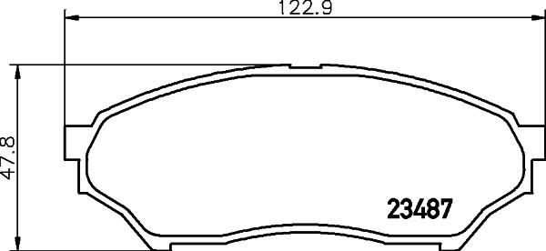 DON PCP1551 - Kit pastiglie freno, Freno a disco autozon.pro