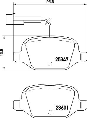 DON PCP1520 - Kit pastiglie freno, Freno a disco autozon.pro