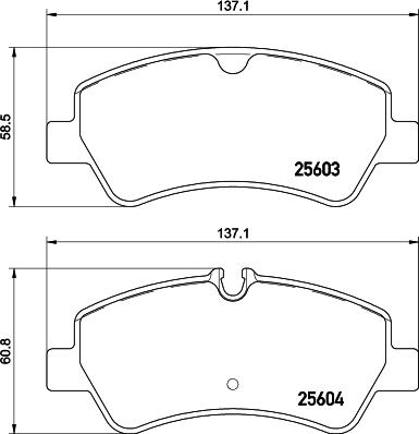 DON PCP1653 - Kit pastiglie freno, Freno a disco autozon.pro