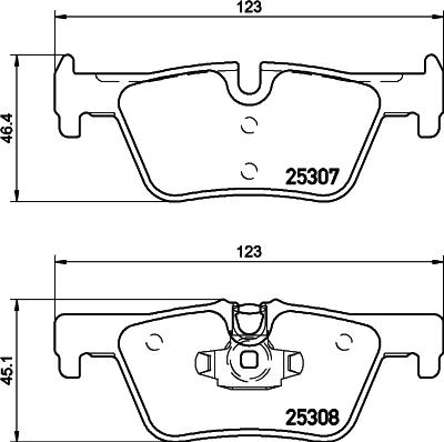 DON PCP1042 - Kit pastiglie freno, Freno a disco autozon.pro