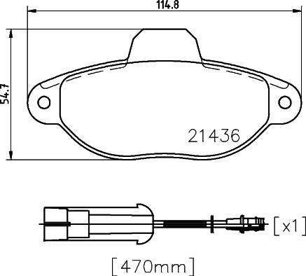 DON PCP1018 - Kit pastiglie freno, Freno a disco autozon.pro