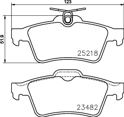 DON PCP1392 - Kit pastiglie freno, Freno a disco autozon.pro