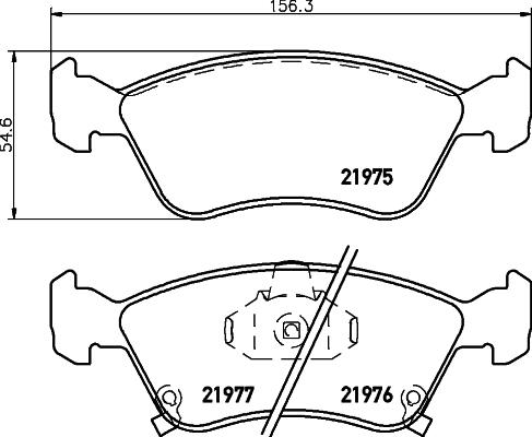 DON PCP1329 - Kit pastiglie freno, Freno a disco autozon.pro