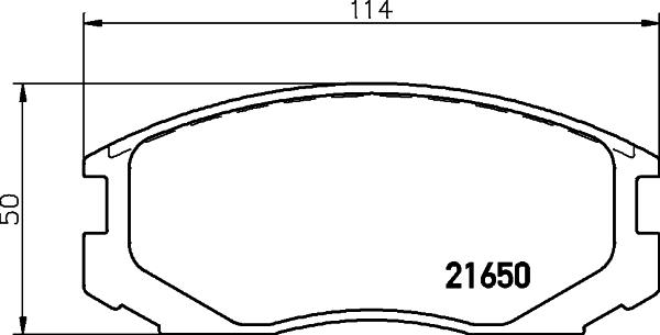 DON PCP1257 - Kit pastiglie freno, Freno a disco autozon.pro