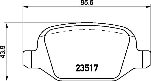 DON PCP1283 - Kit pastiglie freno, Freno a disco autozon.pro