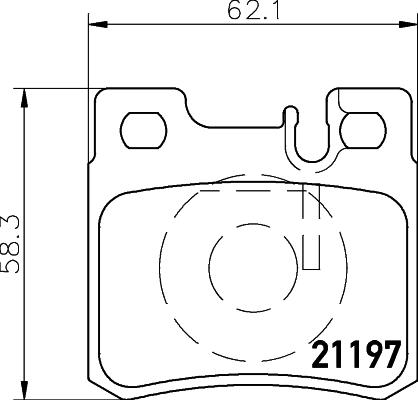 DON PCP1232 - Kit pastiglie freno, Freno a disco autozon.pro