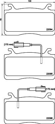 DON PCP2092 - Kit pastiglie freno, Freno a disco autozon.pro