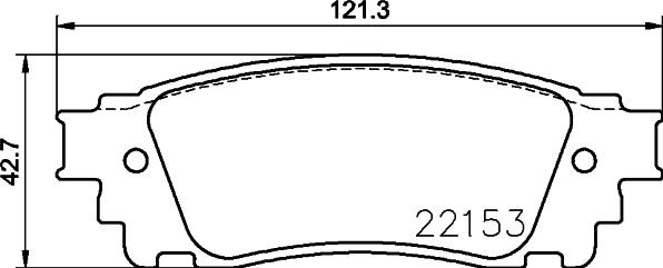 DON PCP2190 - Kit pastiglie freno, Freno a disco autozon.pro