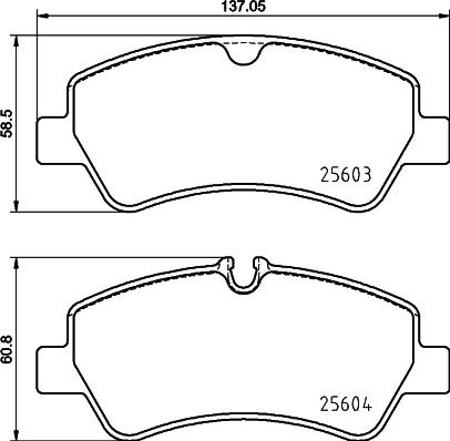 DON PCP2151 - Kit pastiglie freno, Freno a disco autozon.pro