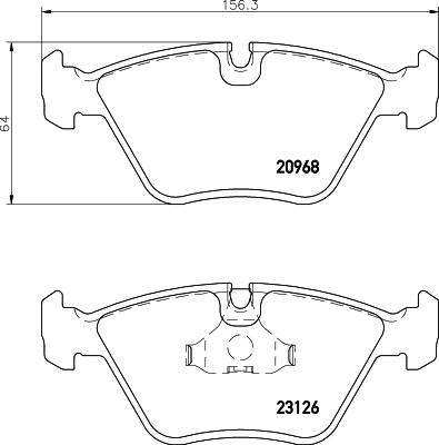 DON PCP2139 - Kit pastiglie freno, Freno a disco autozon.pro