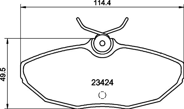 DON PCP2138 - Kit pastiglie freno, Freno a disco autozon.pro