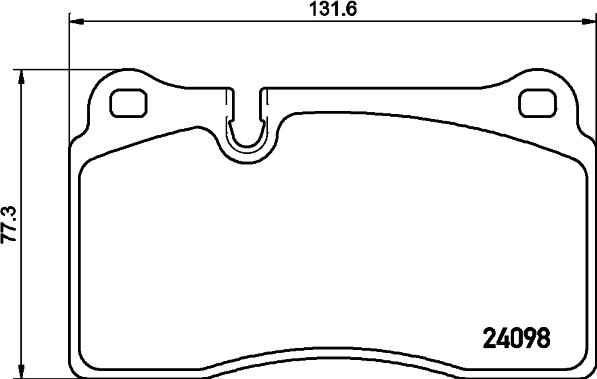 DON PCP2239 - Kit pastiglie freno, Freno a disco autozon.pro