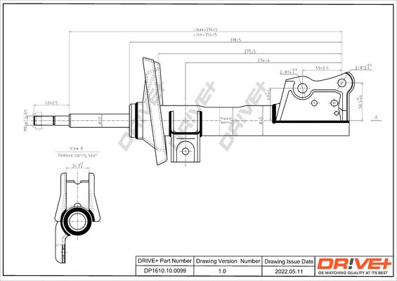 Dr!ve+ DP1610.10.0099 - Ammortizzatore autozon.pro