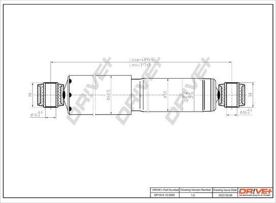 Dr!ve+ DP1610.10.0095 - Ammortizzatore autozon.pro