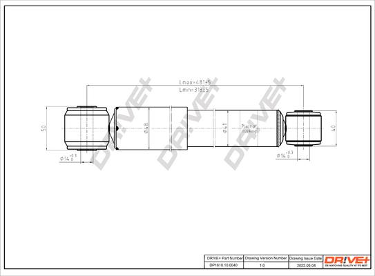 Dr!ve+ DP1610.10.0040 - Ammortizzatore autozon.pro