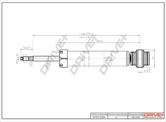 Dr!ve+ DP1610.10.0059 - Ammortizzatore autozon.pro