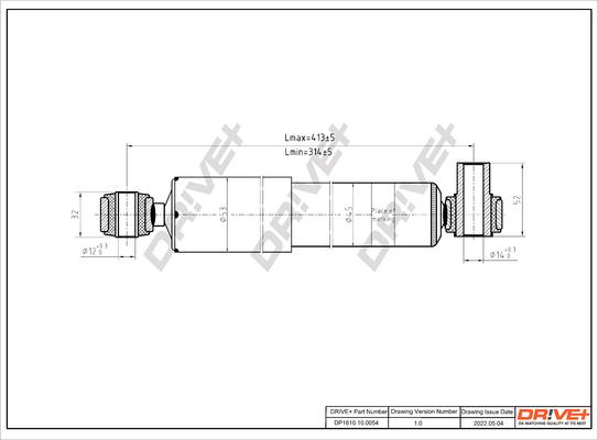 Dr!ve+ DP1610.10.0054 - Ammortizzatore autozon.pro