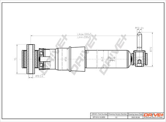 Dr!ve+ DP1610.10.0055 - Ammortizzatore autozon.pro