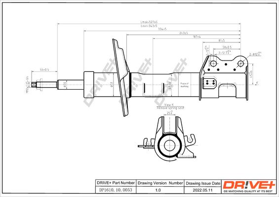 Dr!ve+ DP1610.10.0053 - Ammortizzatore autozon.pro