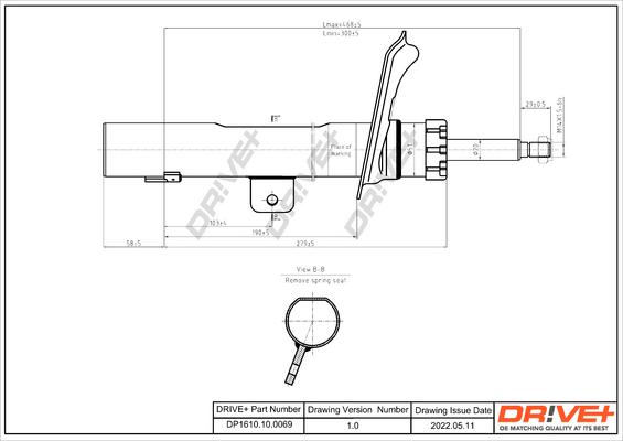 Dr!ve+ DP1610.10.0069 - Ammortizzatore autozon.pro