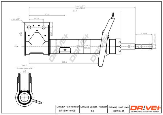 Dr!ve+ DP1610.10.0061 - Ammortizzatore autozon.pro